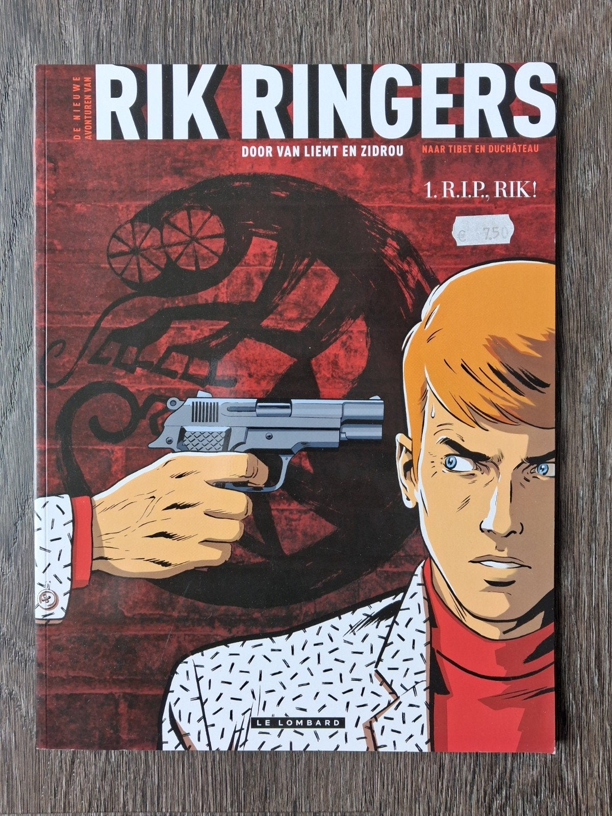 Rik Ringers - 1.R.I.P.,Rik!, Boeken, Stripboeken, Eén stripboek, Ophalen of Verzenden, Zo goed als nieuw, Tibet en A.P. Duchateau