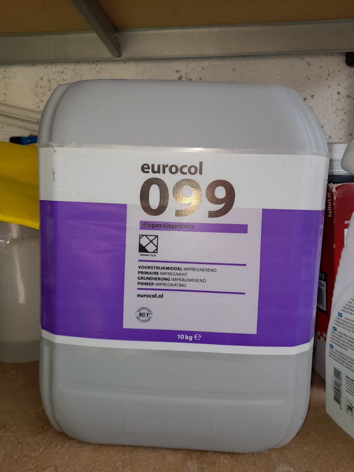 Eurocol 099 Dispersieprimer - 10 liter €25,-, Ophalen, Nieuw