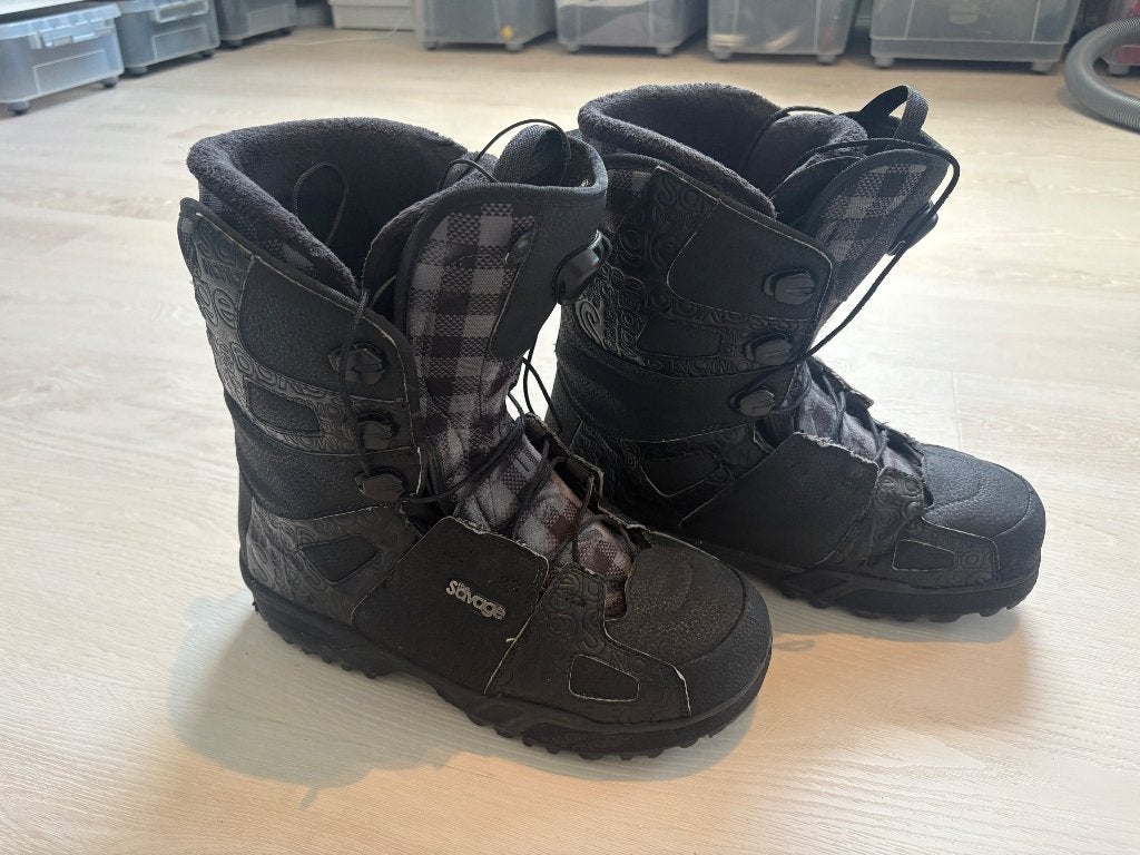 Salomon snowboard laarzen maat 45 2/3, Ophalen, Gebruikt, Schoenen