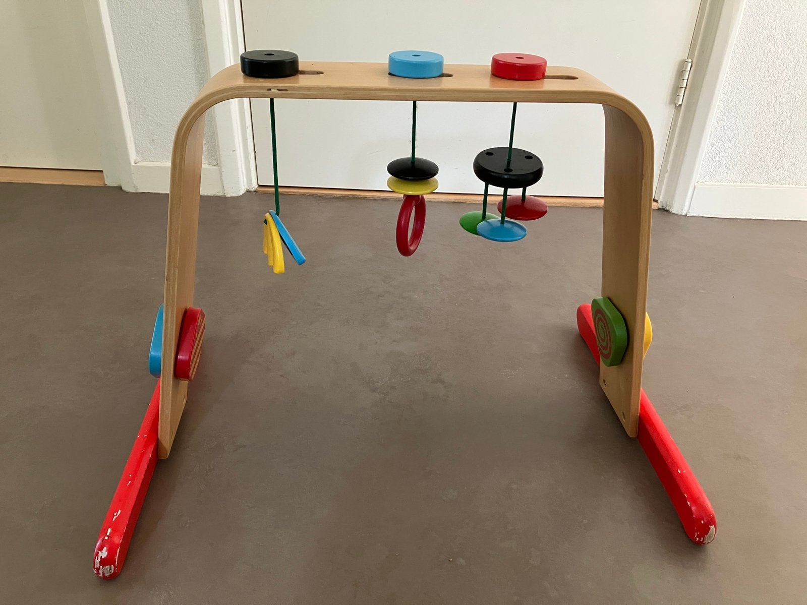 Houten baby gym, Ophalen, Gebruikt, Babygym