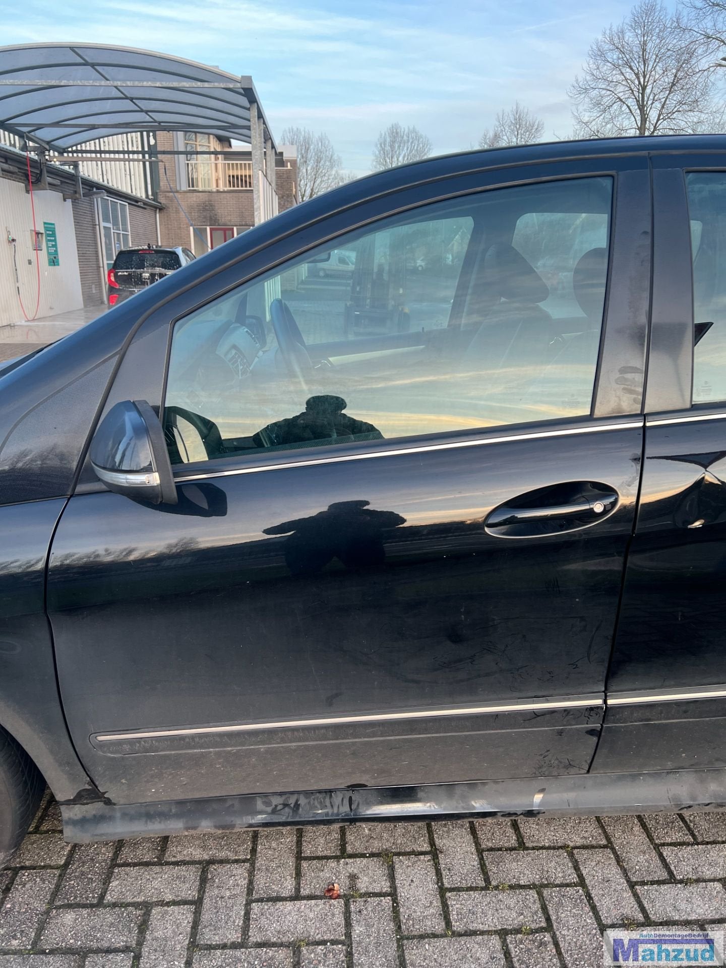 MERCEDES B KLASSE W245 zwart 191 links voor deur 2005-2011, Gebruikt, Mercedes-Benz AG, Deur, Mercedes-Benz