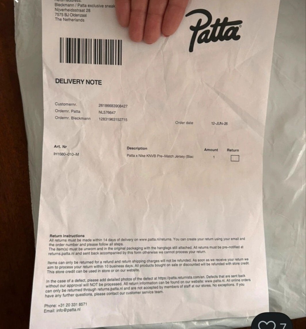 Patta x Nike XL, Kleding | Heren, T-shirts, Verzenden, Nieuw, Maat 56/58 (XL), Oranje