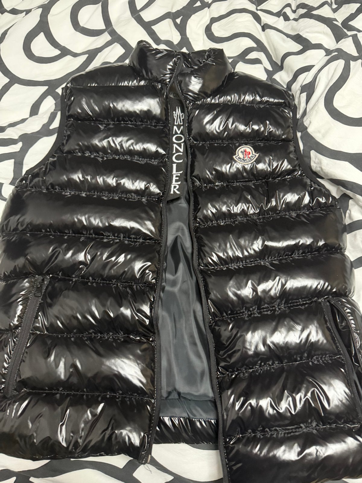 Moncler Bodywarmer Zwart - Maat XL, Kleding | Heren, Ophalen of Verzenden, Nieuw, Maat 56/58 (XL), Zwart