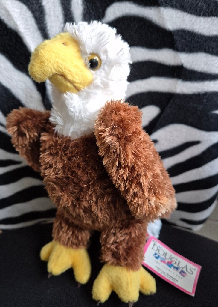 Adelaar (Bald Eagle) knuffel 22 cm hoog (Nieuw), Kinderen en Baby's, Speelgoed | Knuffels en Pluche, Verzenden, Nieuw, Overige typen