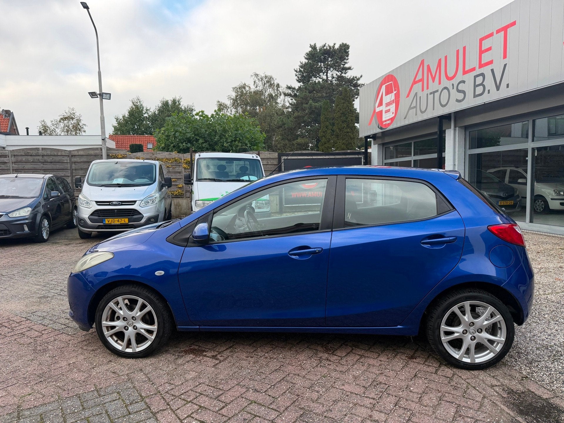 Mazda 2 1.3,S-VT,Exclusive.11-2007: 1495,-, Auto's, Voorwielaandrijving, Stof, Gebruikt, Bedrijf