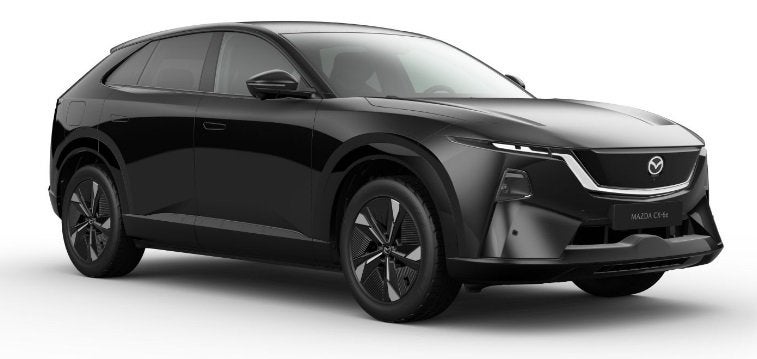 Mazda CX-6e Takumi Business Edition 78 kWh NAVI | 26 INCH IN, Auto's, Automaat, Dealer onderhouden, Achterwielaandrijving, Zwart