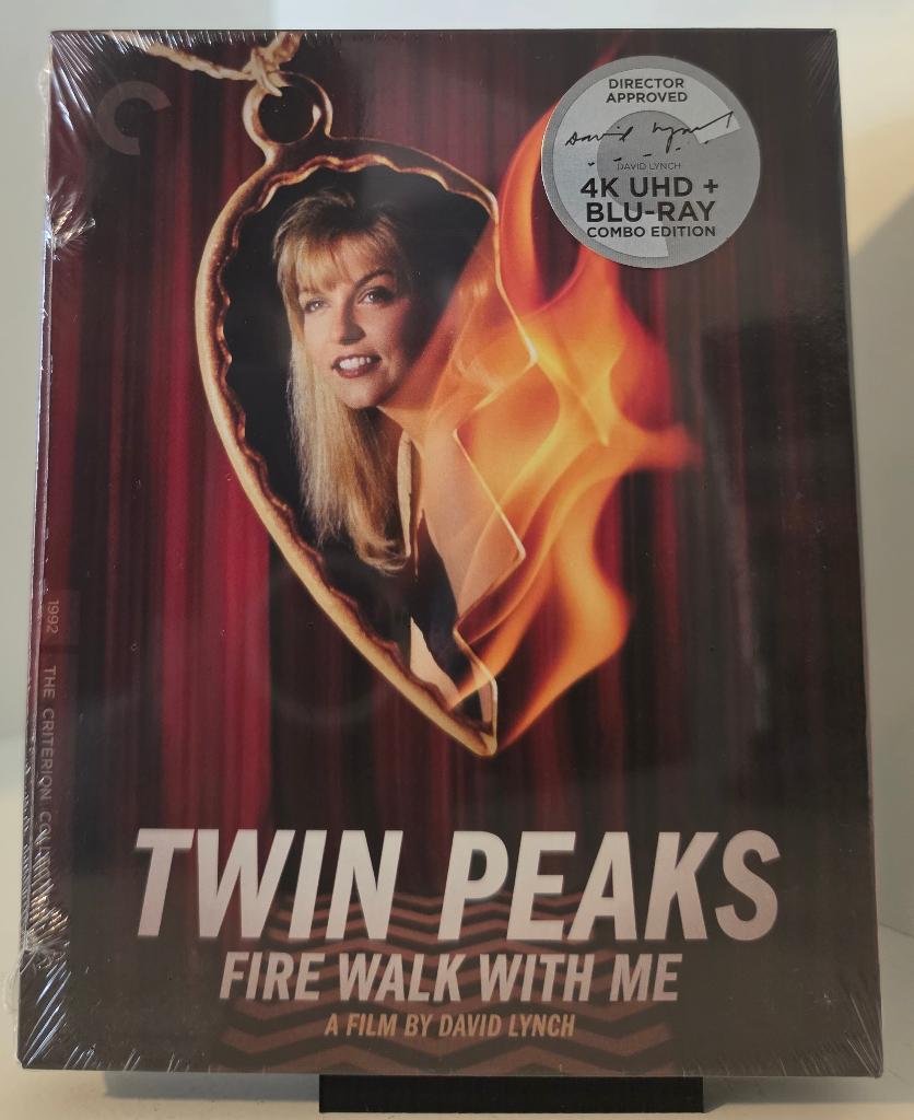 TWIN PEAKS: FIRE WALK WITH ME - Criterion - Blu-ray + 4K UHD, Cd's en Dvd's, Verzenden, Nieuw in verpakking, Thrillers en Misdaad