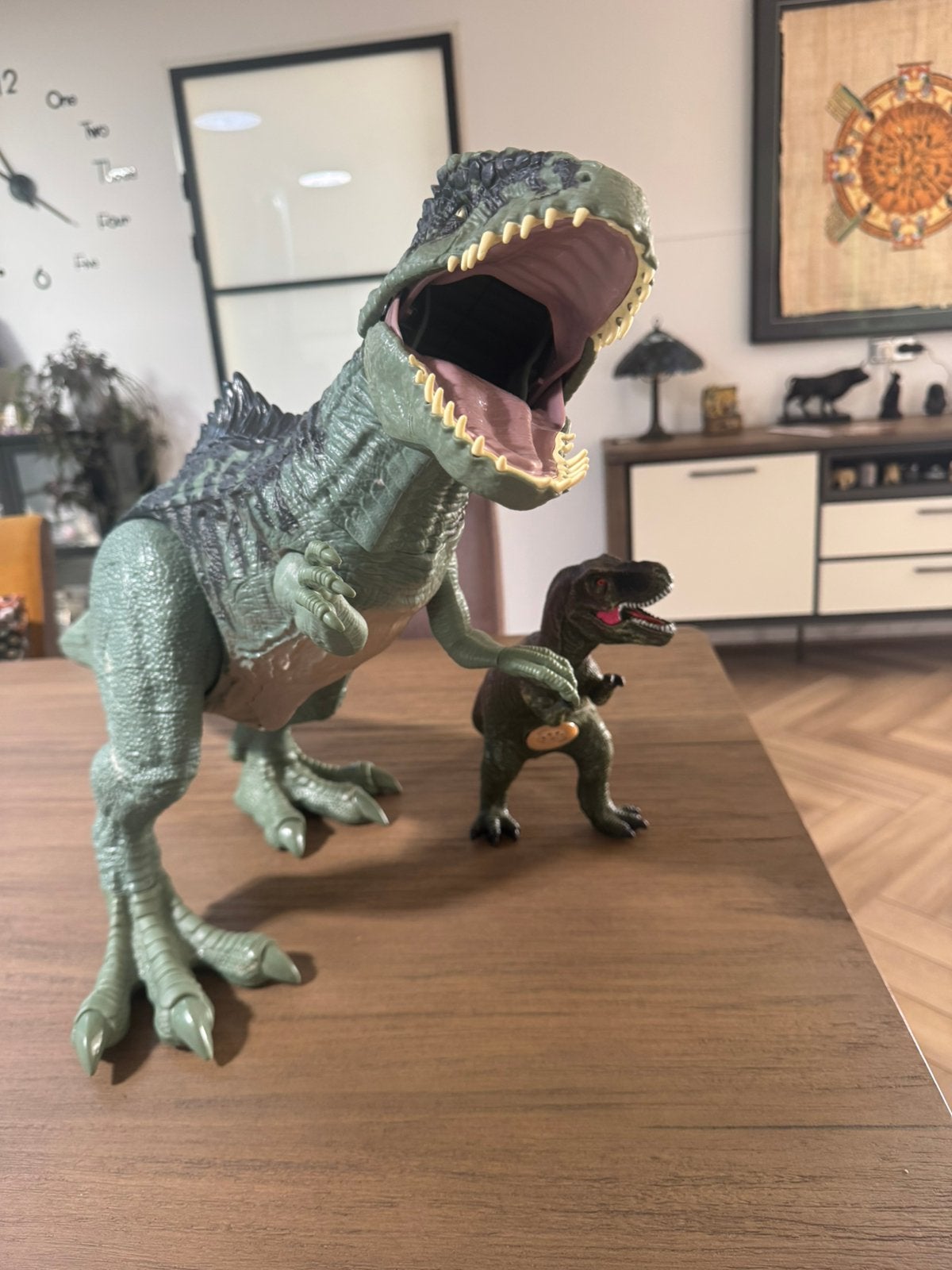 Grote Dinosaurus Speelgoedfiguur - Jurassic World, Ophalen, Gebruikt, Jongen of Meisje