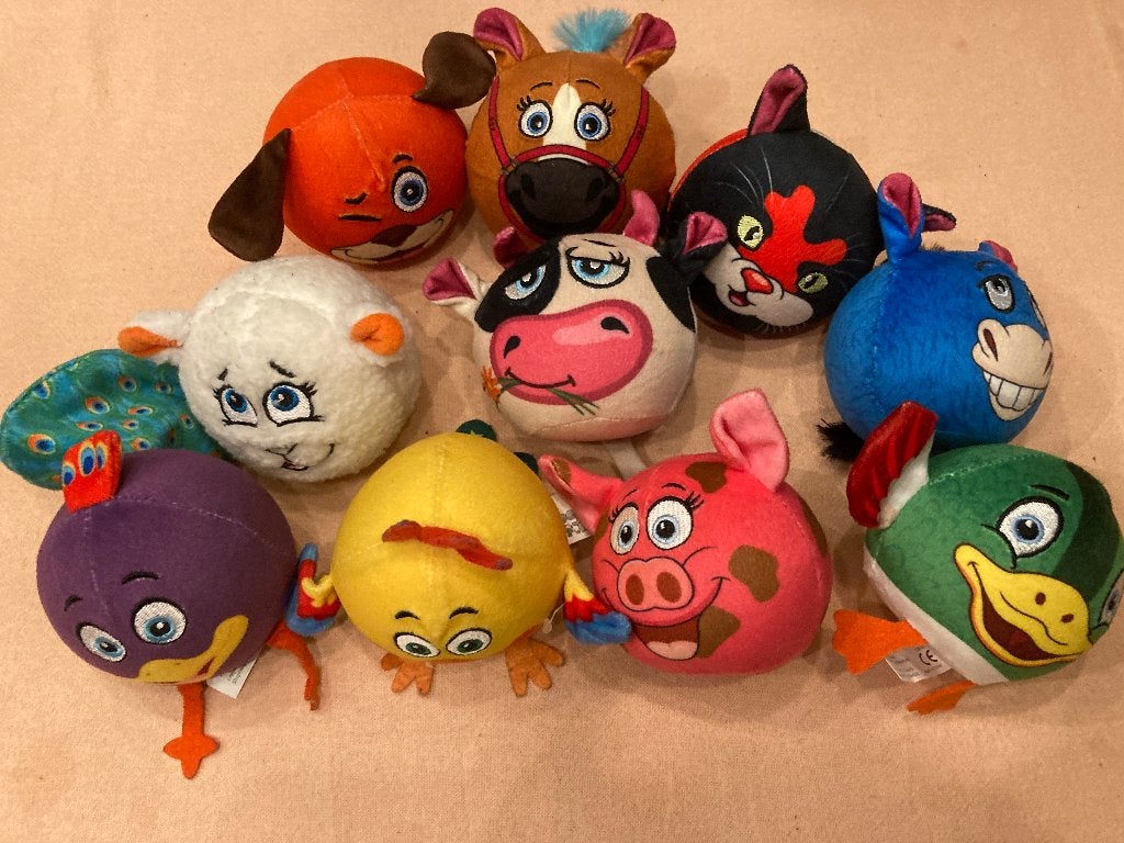Lidl boerderij mini 2022 set 10 stuks knuffels compleet!, Kinderen en Baby's, Speelgoed | Knuffels en Pluche, Lidl, Overige karakters