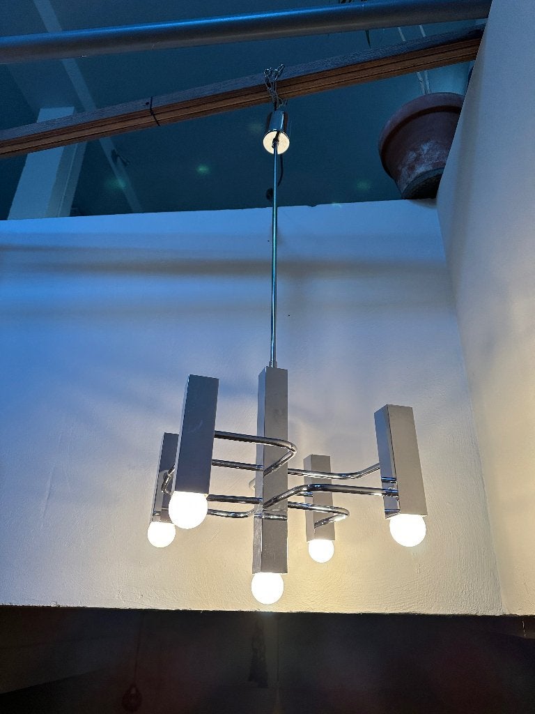 SALE: Vintage design luster Gaeteno Scolari, space age lamp, Ophalen, Gebruikt, -, -