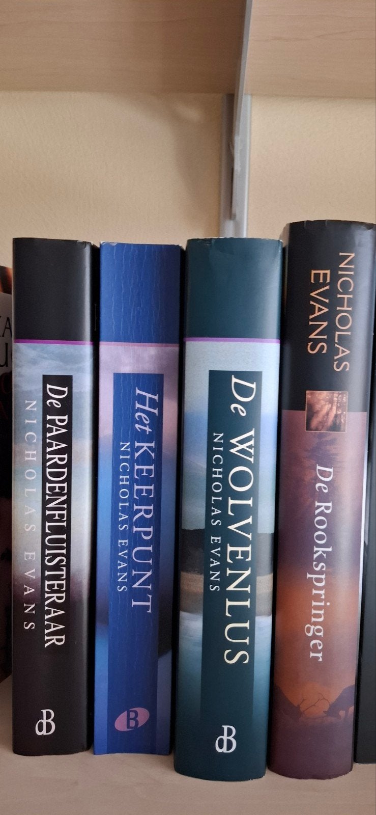 Nicholas Evans boeken, Ophalen of Verzenden, Gelezen, Nicholas Evans, Nederland
