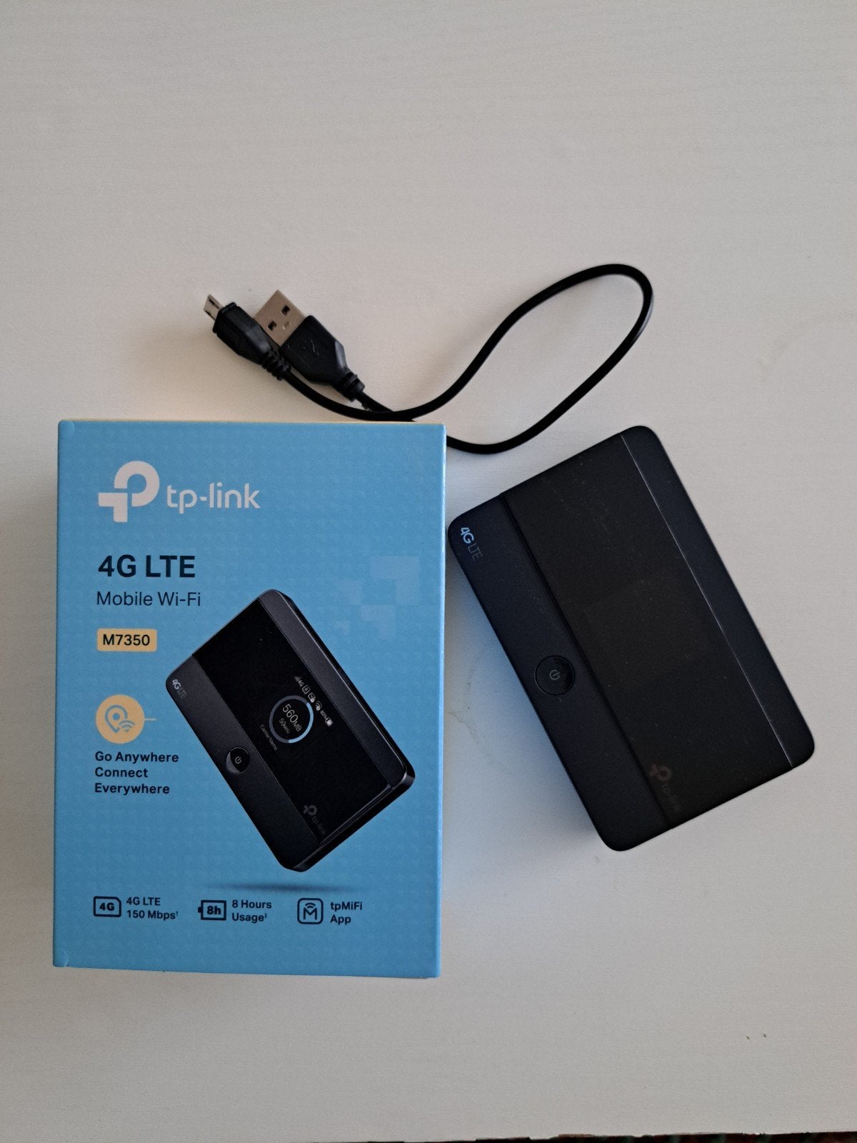 TP-Link M7350 4G LTE Mobiele Wi-Fi Router, Computers en Software, Routers en Modems, Ophalen of Verzenden, Zo goed als nieuw, Router
