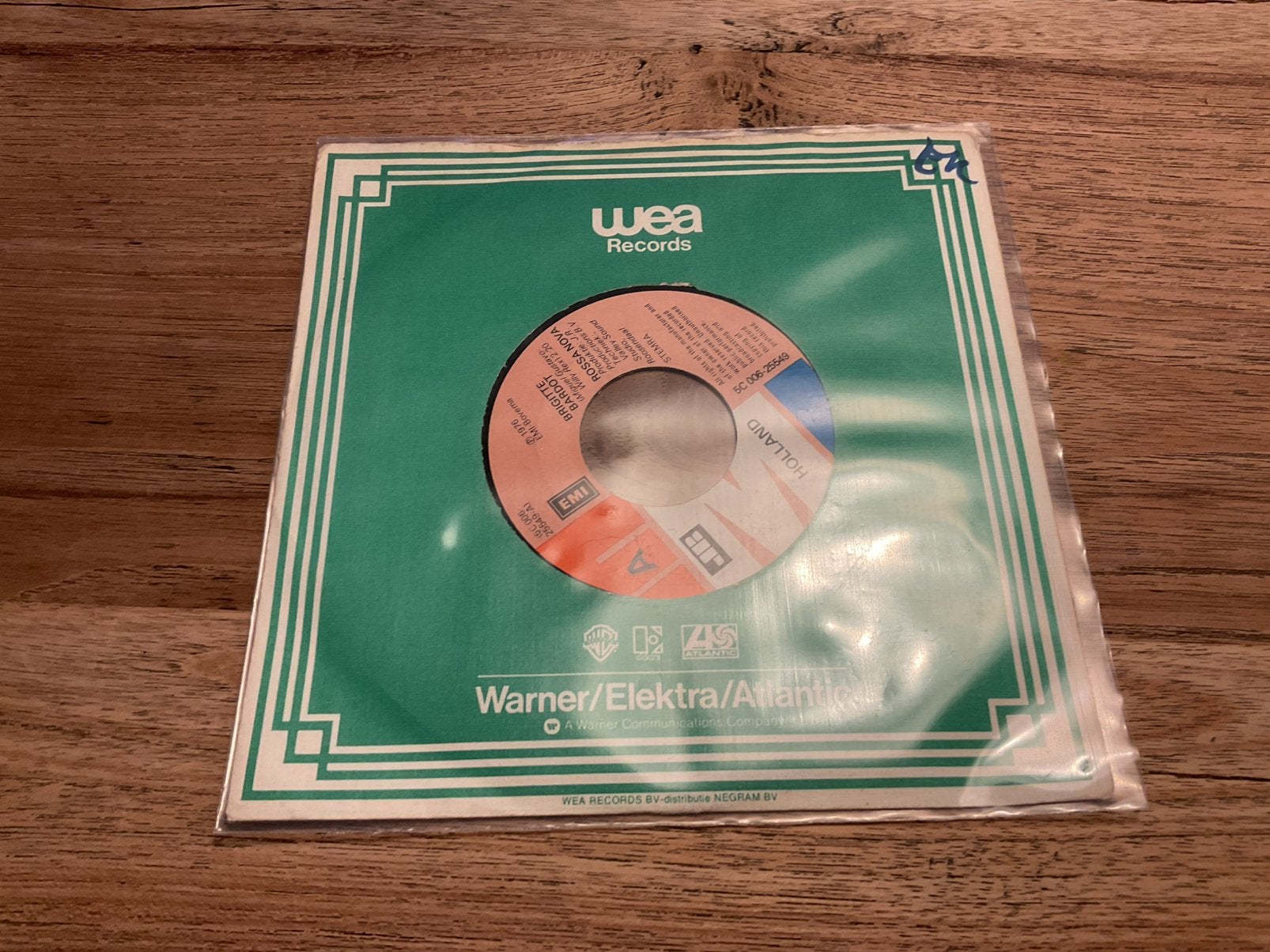 Rossa Nova, Brigitte Bardot, Ophalen of Verzenden, 7 inch, Pop
