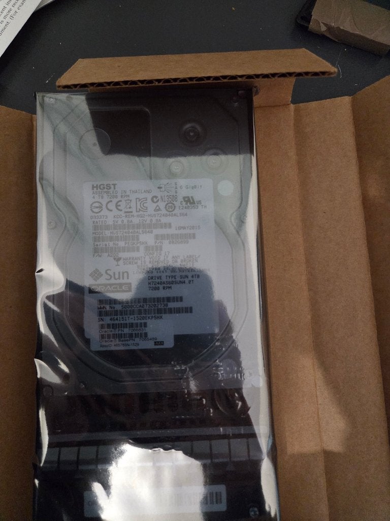 HGST 4TB SAS HDD - nieuw/sealed, Computers en Software, Intern, SAS, -, Server
