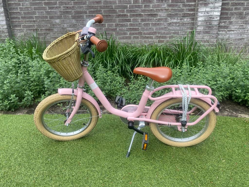 Meisjes fiets 16 inch, Ophalen of Verzenden, Zo goed als nieuw, 16 inch