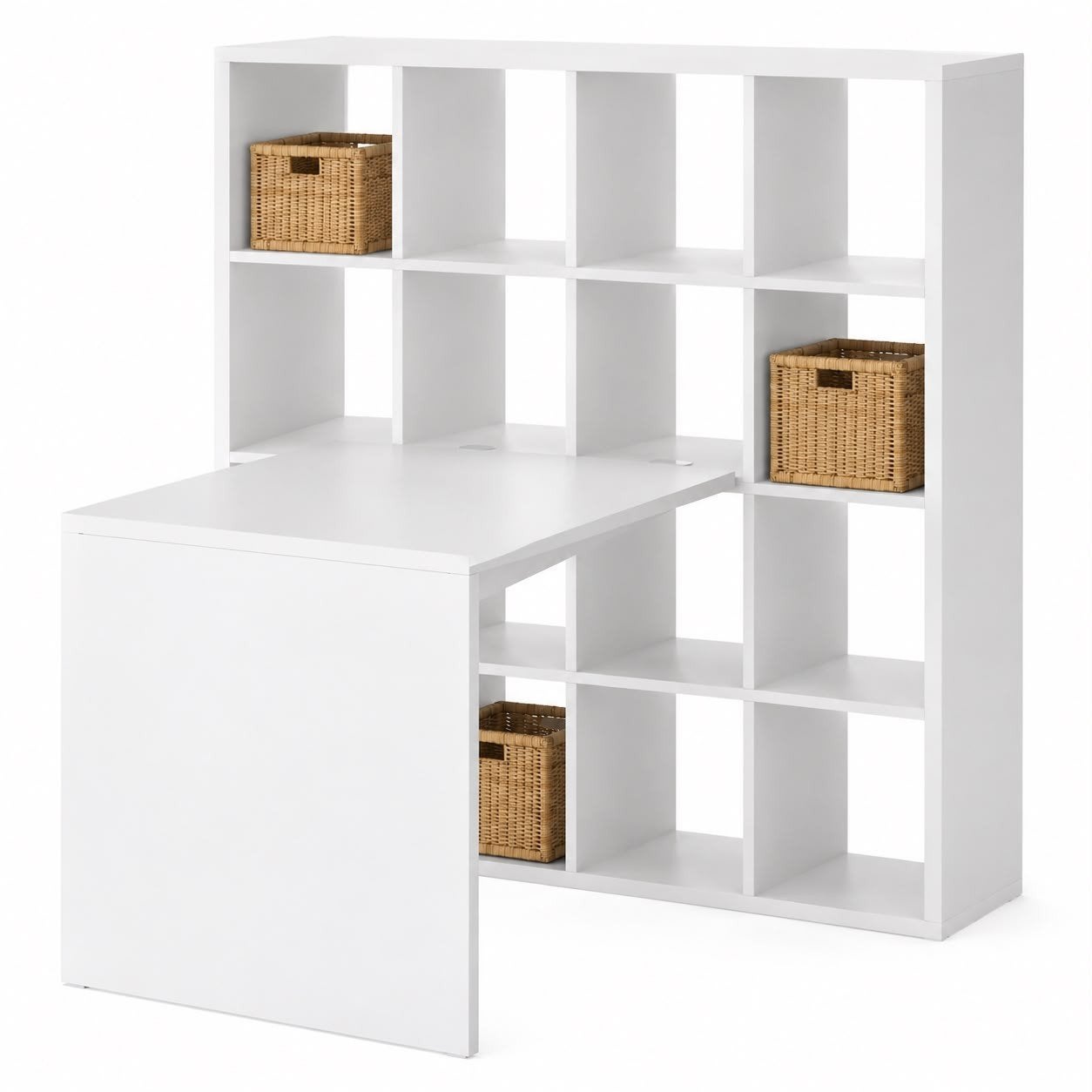 IKEA Kallax Kast met Bureau, Ophalen, Met plank(en), 100 tot 150 cm, 100 tot 150 cm