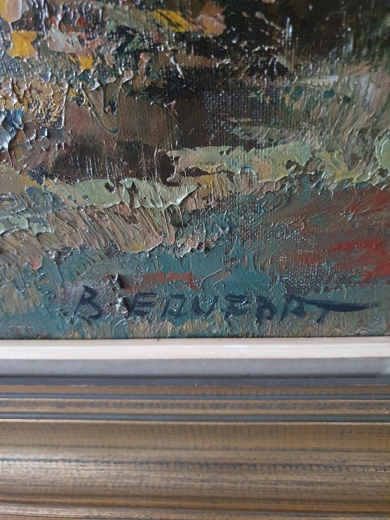 Schilderij te koop, Antiek en Kunst, Ophalen, Oud hollands, Landschap