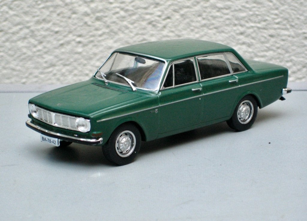Volvo 144 berline groen De Agostini 1:43, Hobby en Vrije tijd, Ophalen of Verzenden, Nieuw, Auto, Overige merken