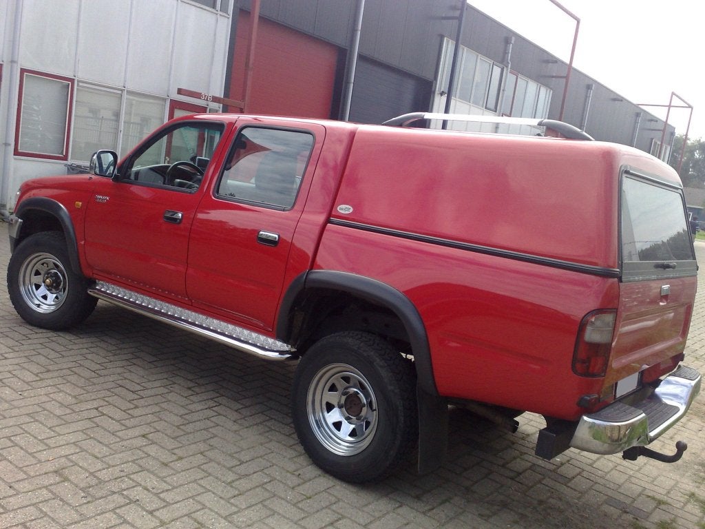 Toyota Land Cruiser 120 Sidebars met aluminium trede, Niet ingevuld, Niet ingevuld, Niet ingevuld