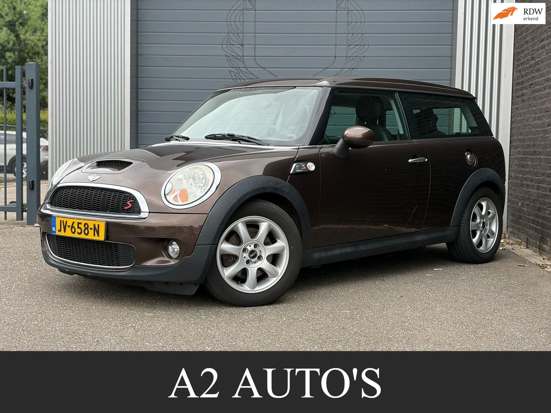 Mini Clubman 1.6 Cooper S EXPORT, Gebruikt, 4 cilinders, Bruin, 4 stoelen
