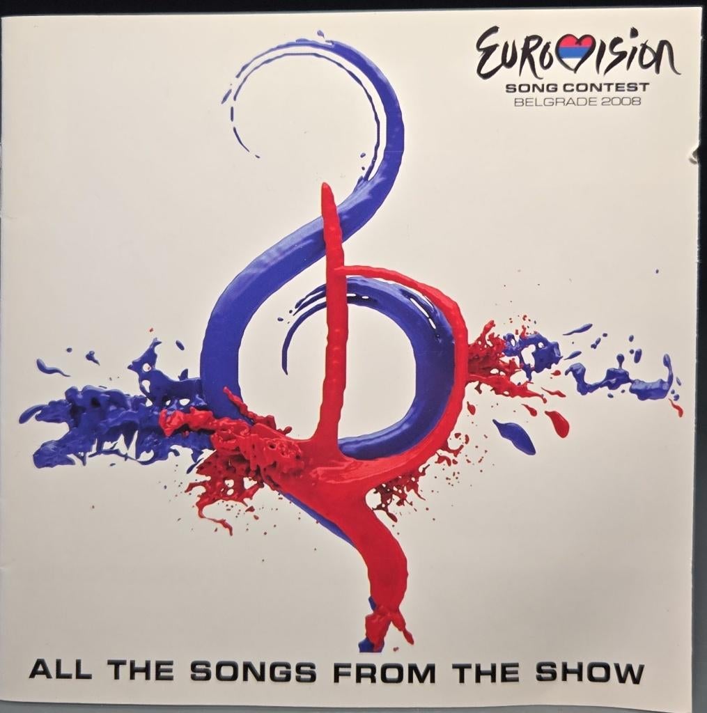 Eurovision Song Contest - Belgrade 2008 = 2cd = 5,99, Cd's en Dvd's, Ophalen of Verzenden, Zo goed als nieuw, Pop