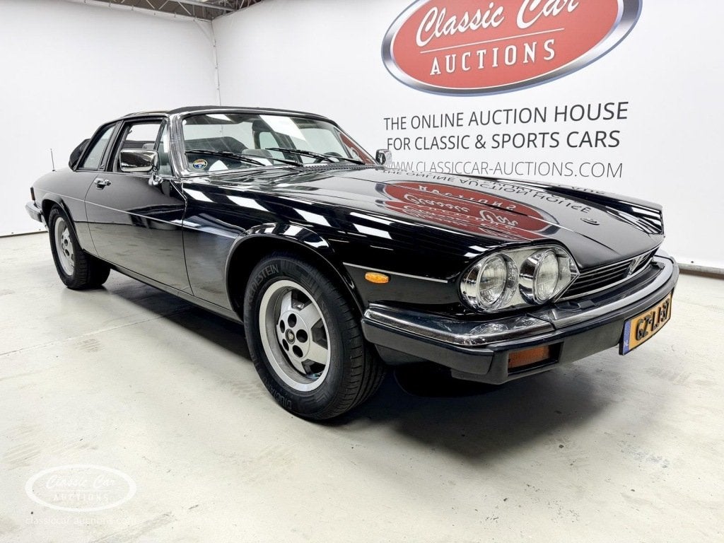 Jaguar XJ-S Targa V12 - ONLINE AUCTION, Auto's, Automaat, Achterwielaandrijving, 296 pk, Cabriolet