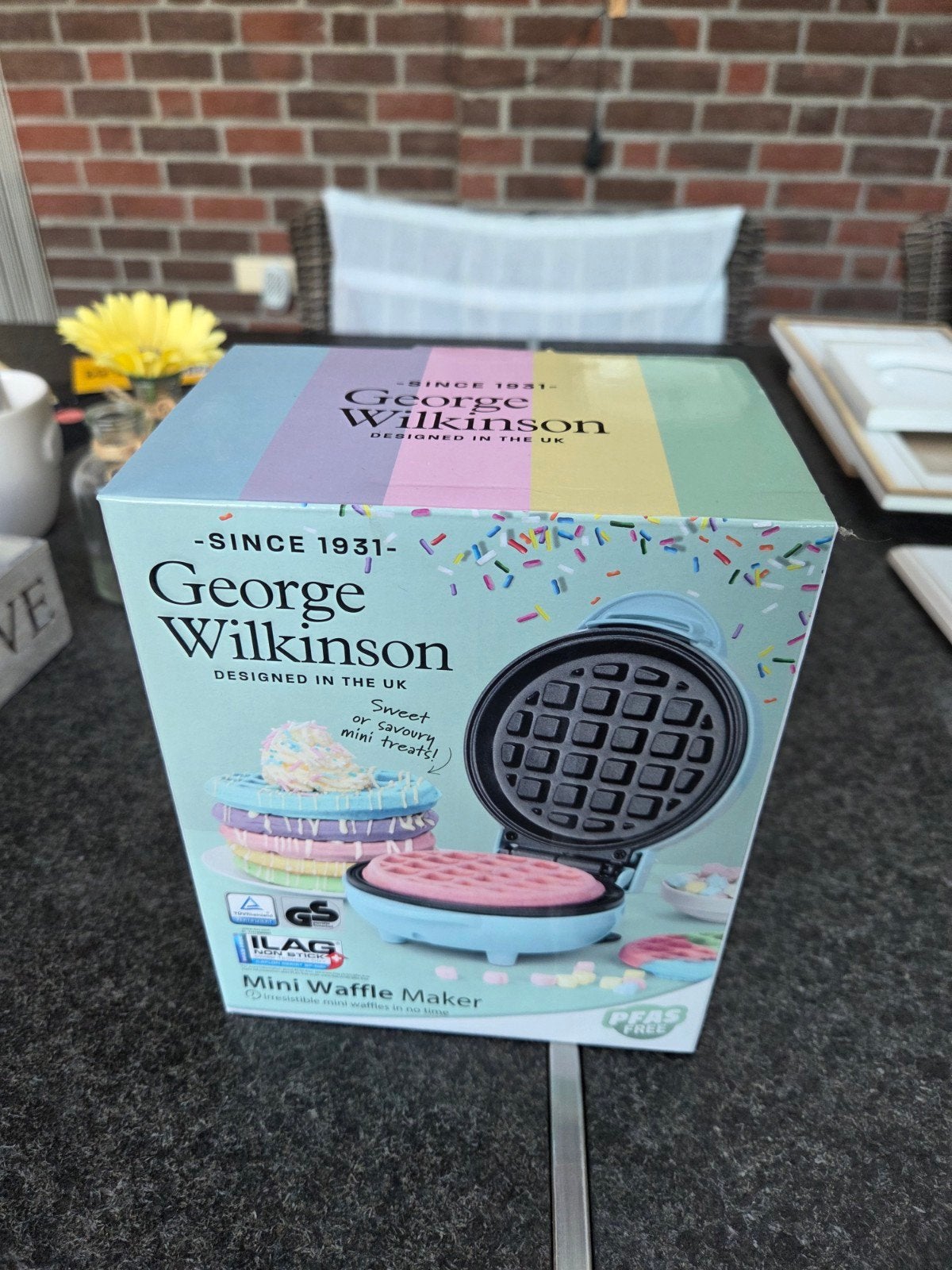 George Wilkinson Mini Wafelijzer - Nieuw in doos, Ophalen