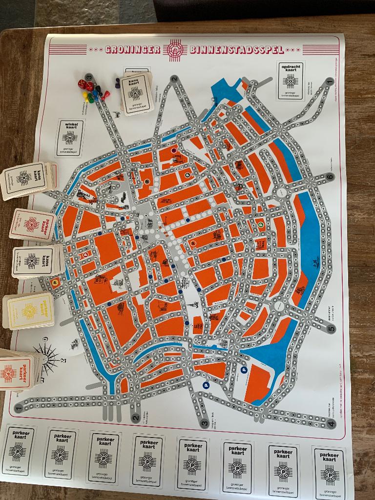 Groninger Binnenstadspel, Vijf spelers of meer, Ophalen, Zo goed als nieuw