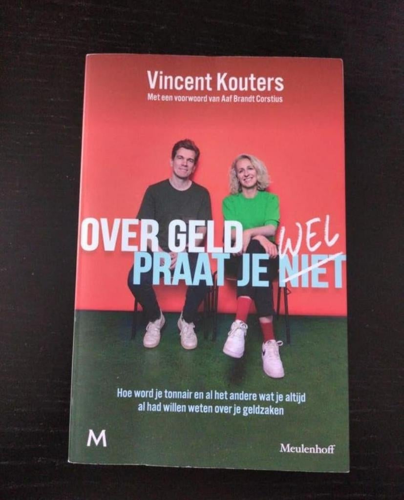 Over Geld Praat Je Wel: Hoe word je tonnair en meer, Boeken, Ophalen of Verzenden, Gelezen, Geld en Beleggen, Vincent Kouters