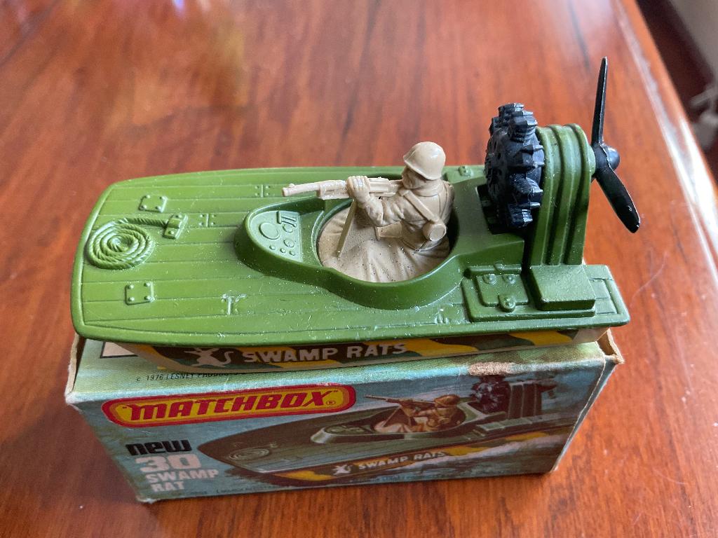 Matchbox Superfast nr.30 Swamp Rat in zeer goede staat, Ophalen of Verzenden, Zo goed als nieuw, Overige typen, Matchbox