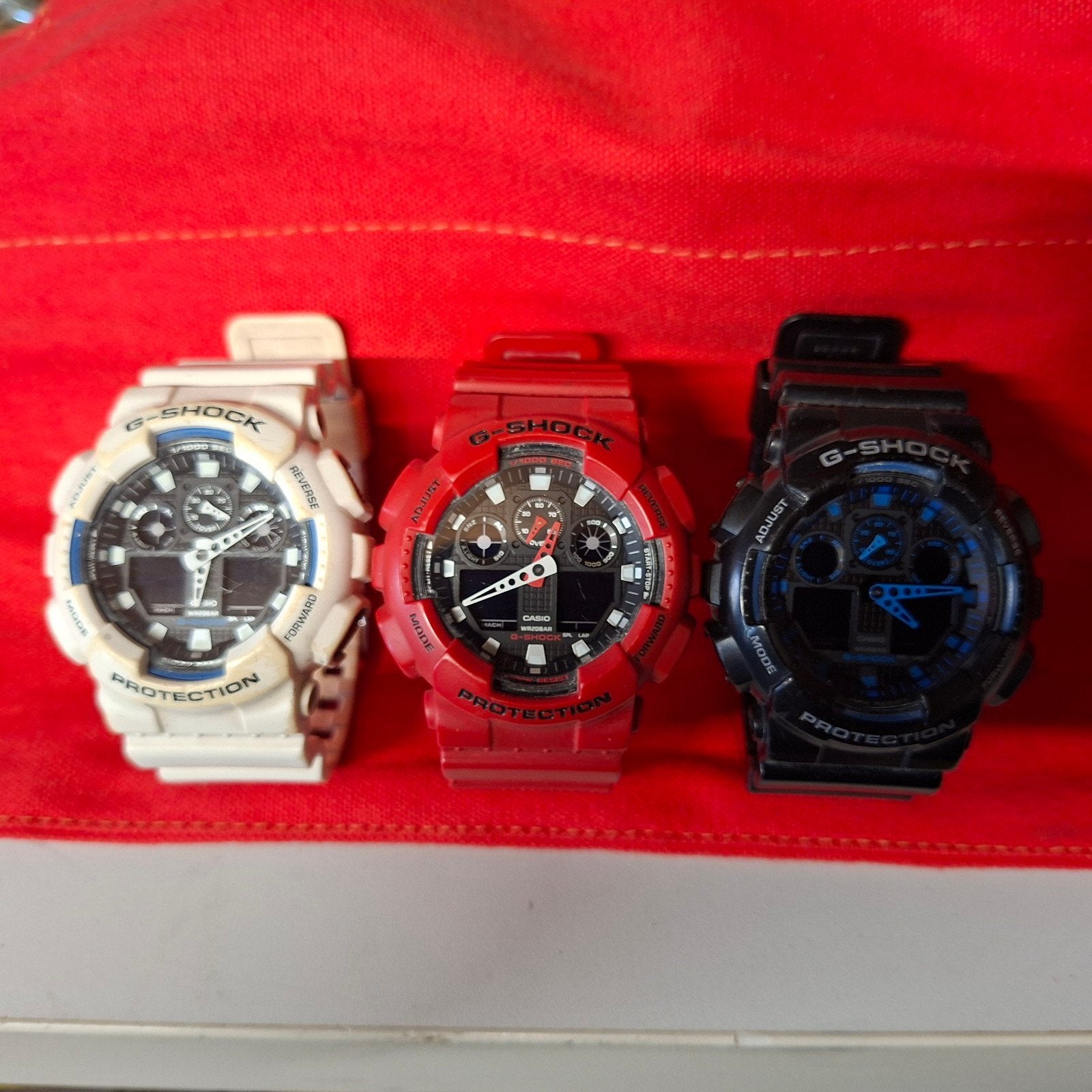 Casio G-Shock horloges, Ophalen of Verzenden, Gebruikt, Kunststof, Overige merken