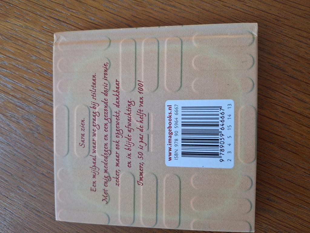 Boekje Sara NIEUW, Boeken, Ophalen of Verzenden, Nieuw