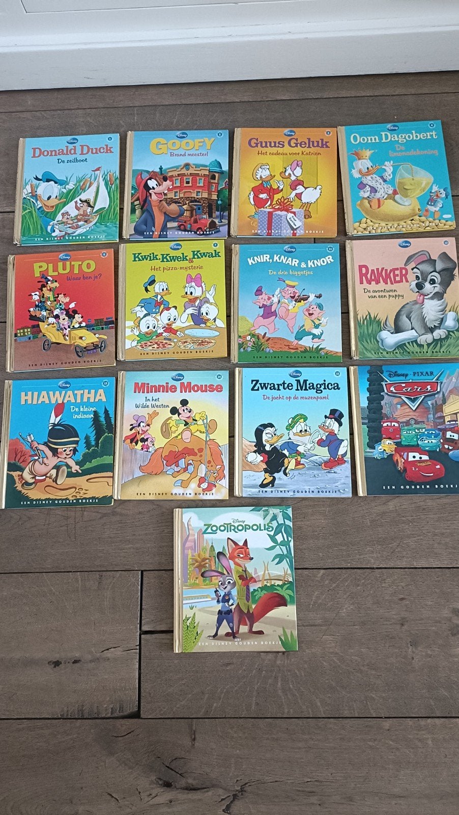 13 Gouden Disney Boekjes - Diverse Verhalen, Ophalen of Verzenden, Gelezen, Sprookjes