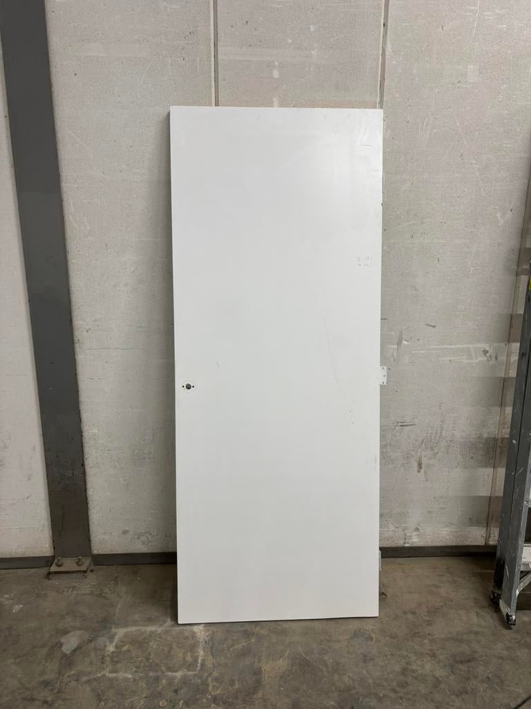 Volspaan  stomp deur 79x197,5, Ophalen, Zo goed als nieuw, Binnendeur, 215 cm of meer