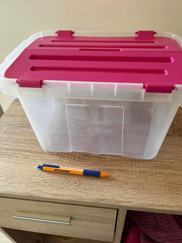 Plastic Opbergbak, Ophalen, Gebruikt, Overige materialen, Overige stijlen