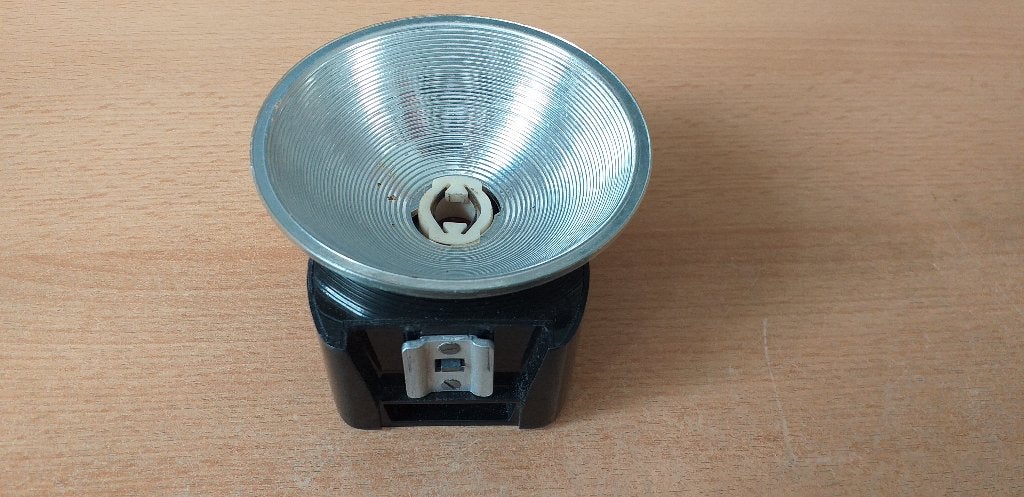 120 - Vintage Lampjesflitser van bakeliet, Ophalen of Verzenden, 1940 tot 1960, Flitser