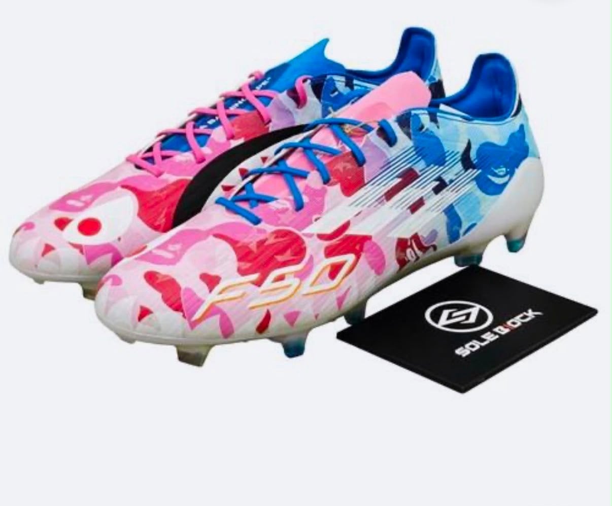 Nieuwe BAPE x Adidas F50 ELITE Voetbalschoenen - Maat 9.5, Ophalen of Verzenden, Nieuw, Schoenen