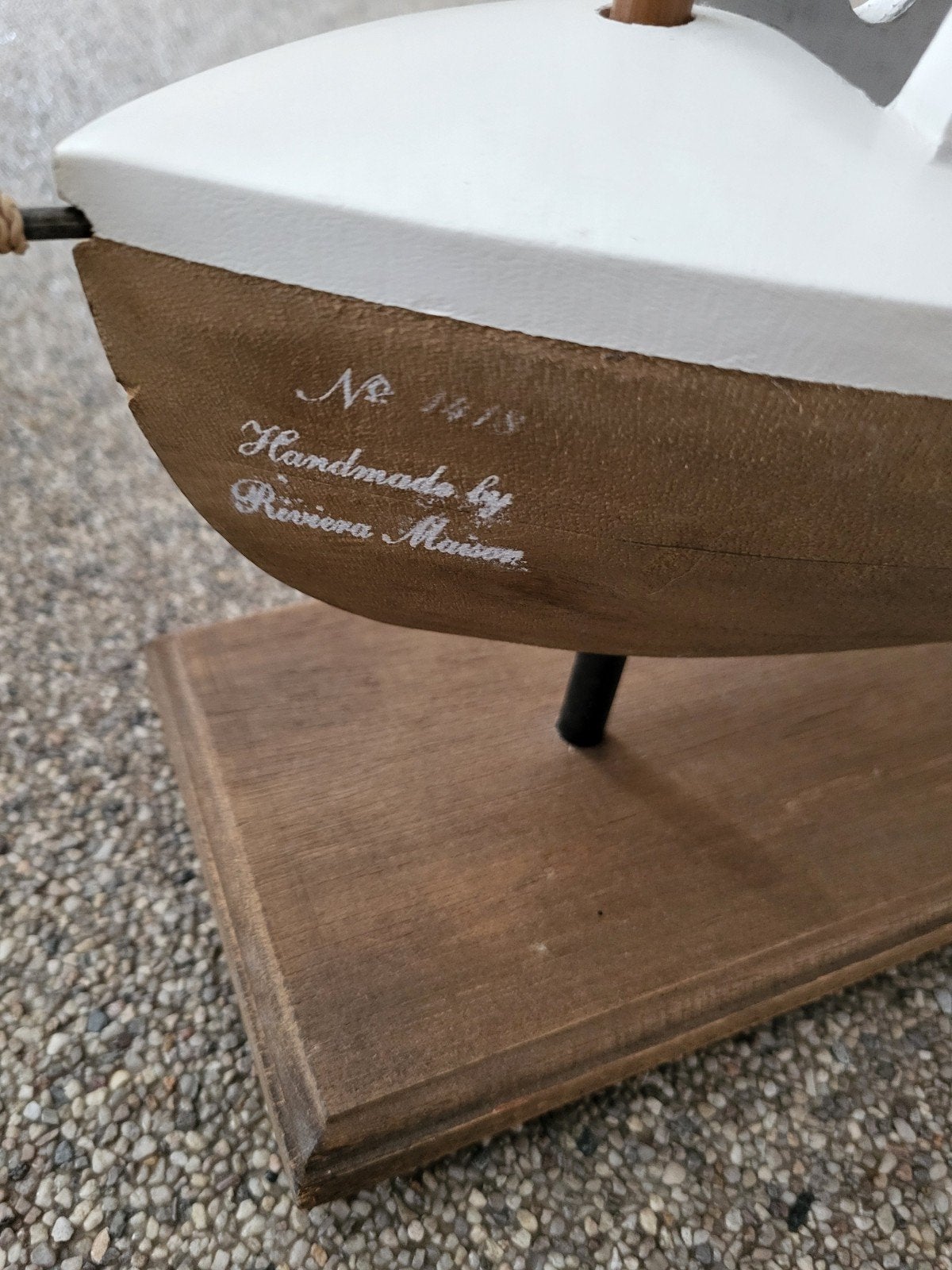 riviera maison zeilboot, Ophalen of Verzenden, Zo goed als nieuw