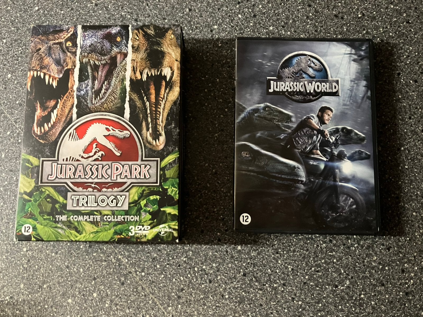 Jurassic Park 1+2+3+Jurassic World, Vanaf 12 jaar, Ophalen of Verzenden, Zo goed als nieuw