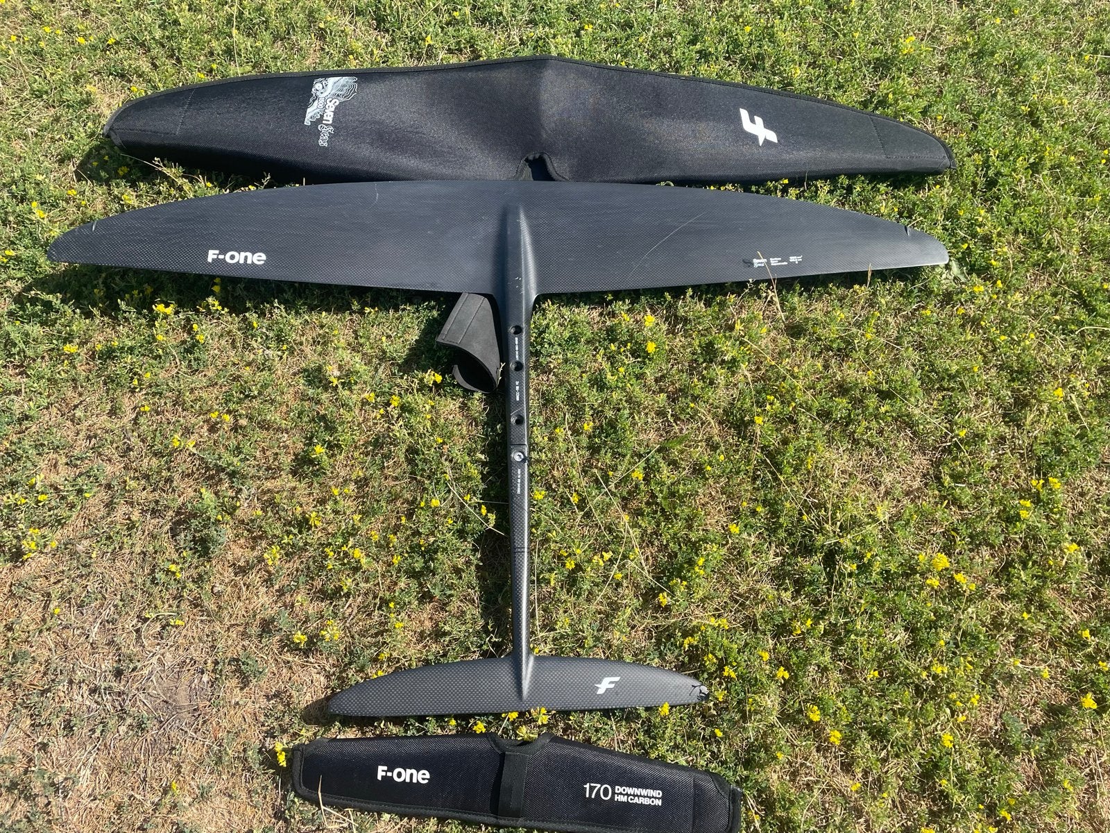 F-One hydro foil.  Seven Seas 1500 V2 met 170 stab, Ophalen of Verzenden, Zo goed als nieuw