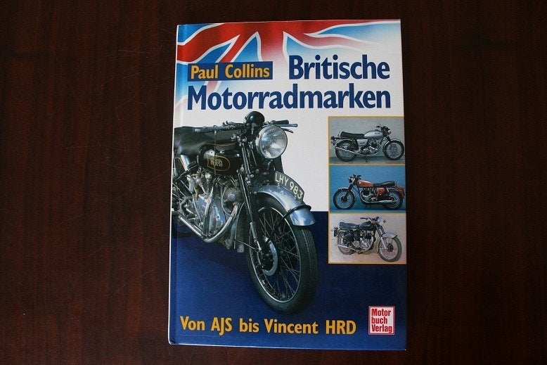 Britische Motorrad marken by Paul Collins AJS bis Vincent, Ophalen of Verzenden, Zo goed als nieuw