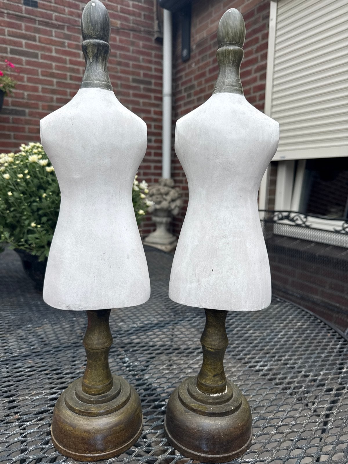 Decoratieve Mini Paspoppen (Set van 2), Antiek en Kunst, Ophalen of Verzenden