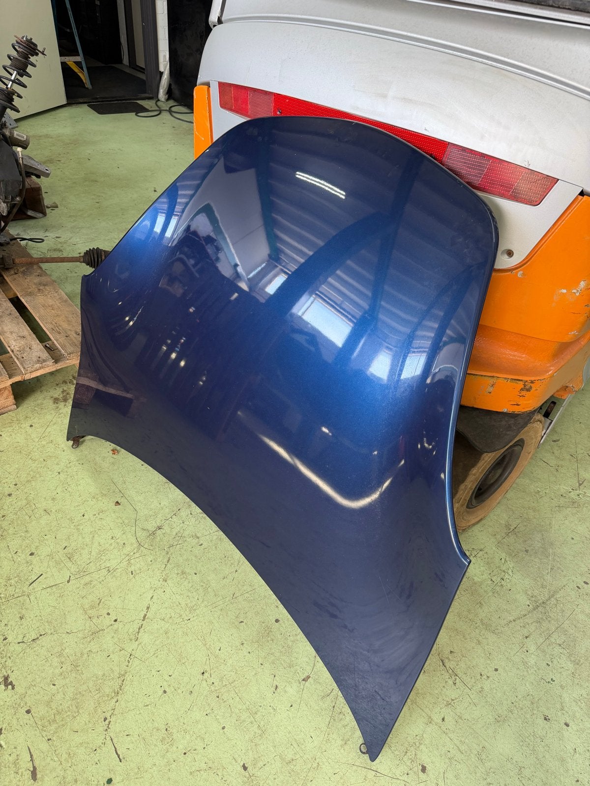 Smart Roadster voorklep motokap in Starblue Metallic, Ophalen
