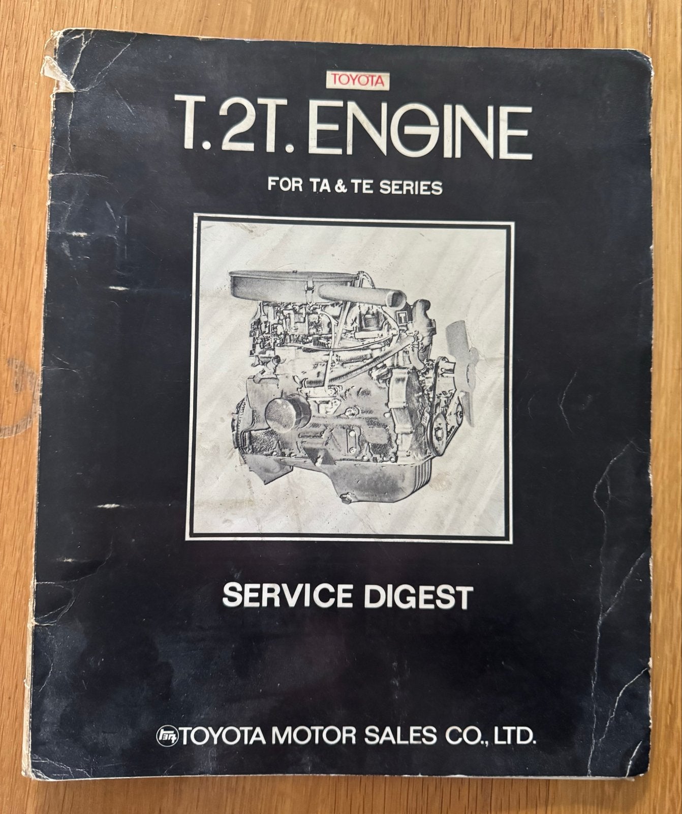 Toyota T.2T. Engine Service Digest (1972), Ophalen of Verzenden, Gebruikt, Toyota