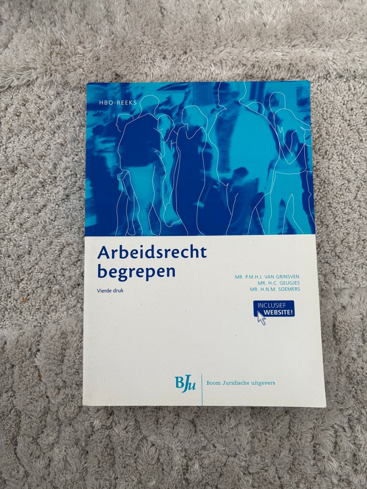 Arbeidsrecht begrepen - HBO-reeks (vierde druk), Ophalen of Verzenden, Gamma, Gelezen, HBO