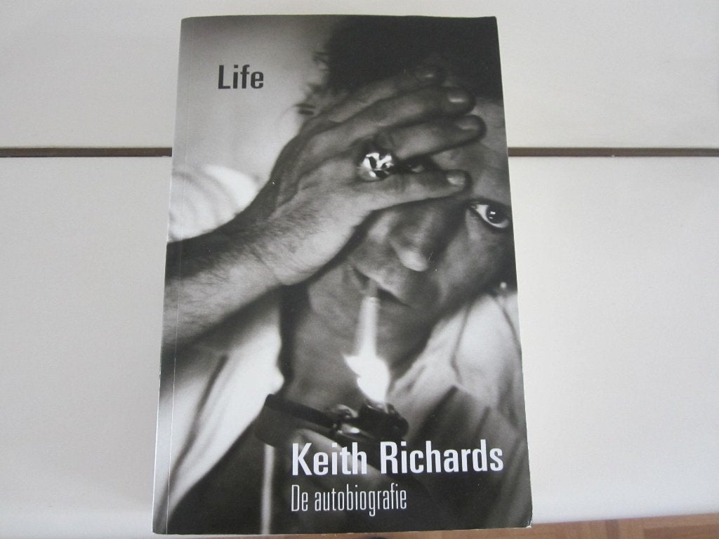 Autobiografie Life - Keith Richards, Boeken, Ophalen of Verzenden, Zo goed als nieuw, Keith Richards, Film, Tv en Media