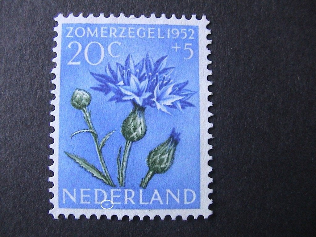 Plaatfout 587 , ongestempeld., Verzenden, Na 1940, Postfris