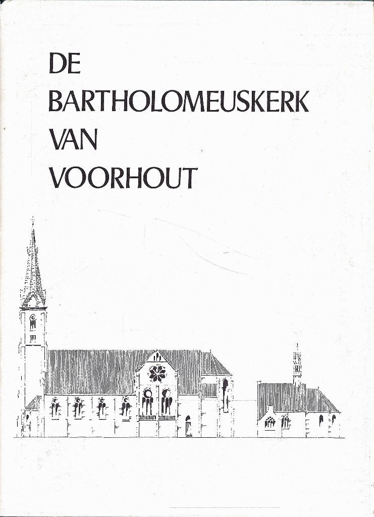 VOORHOUT DE BARTHOLOMEUSKERK ., Ophalen of Verzenden, 20e eeuw of later, Zo goed als nieuw, A.M. Hulkenberg .