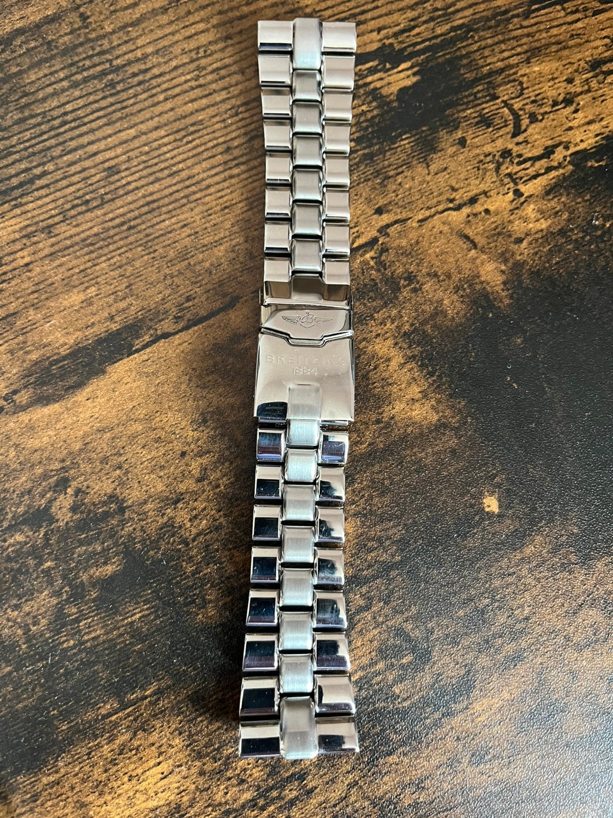 breitling band ref 891A, Staal, Staal, Breitling, Polshorloge