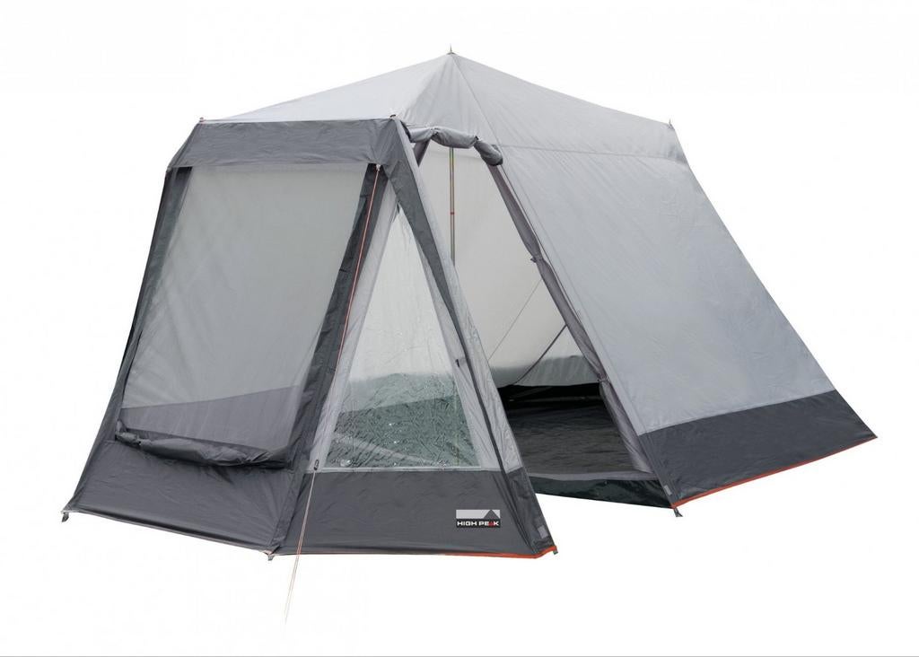 High Peak Colorado 180 inclusief luchtbedden en camping seri, Ophalen, Gebruikt, Tot en met 4